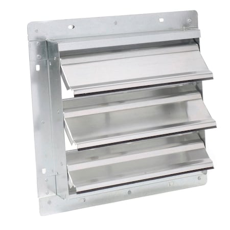 Global Industrial Shutter For 12in Venturi Mounted Exhaust Fan, 15-1/8inW 245727